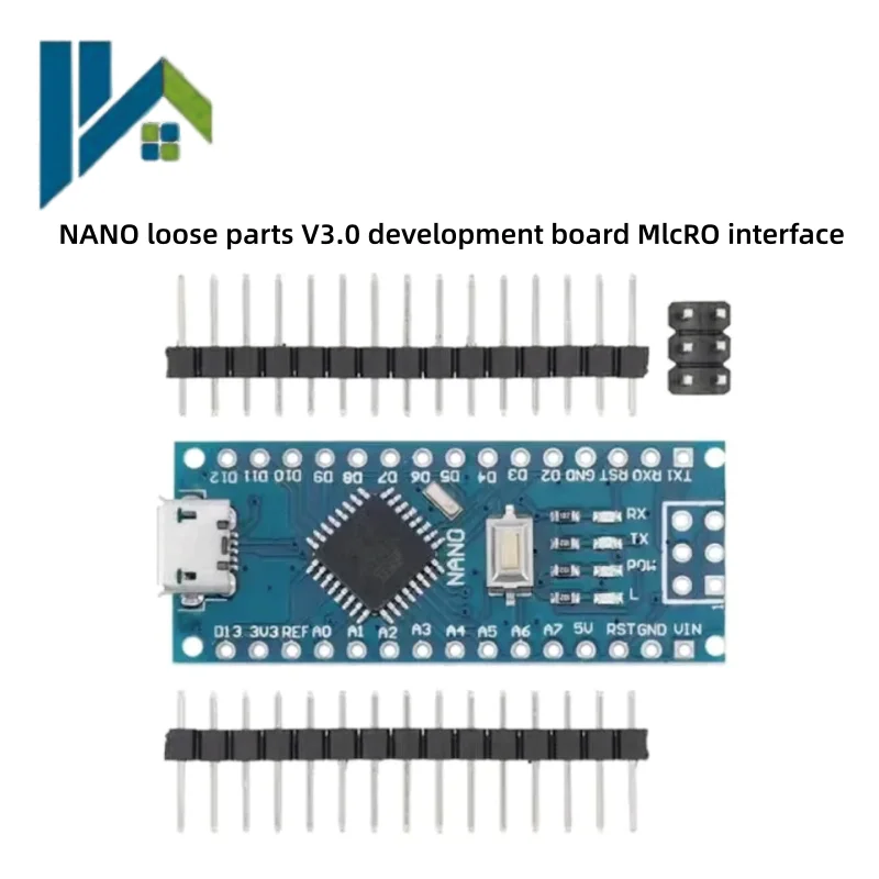 Nano V3.0 Improved Version ATMEGA328PB Development Board MINI / MICRO / TYPE-C Interface, Unsoldered Board, Without Cable