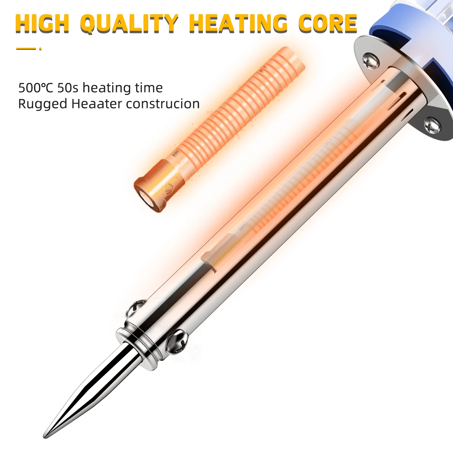 220V Adjustable Temperature Electronic Soldering Iron 60W Welding Solder Rework Station Heat Pencil Tips Repair Tool 100-400℃