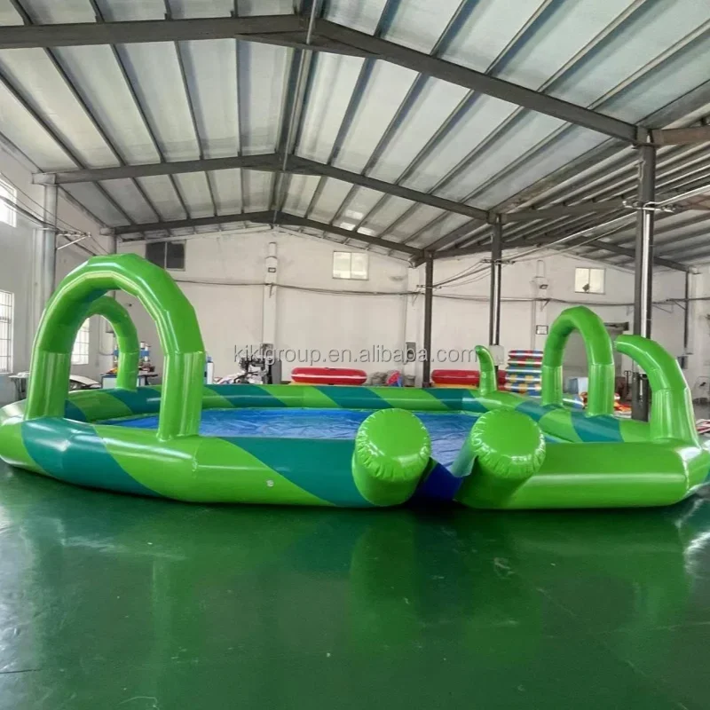 Fashion designs outdoor inflatable adults kids water park swimming pool