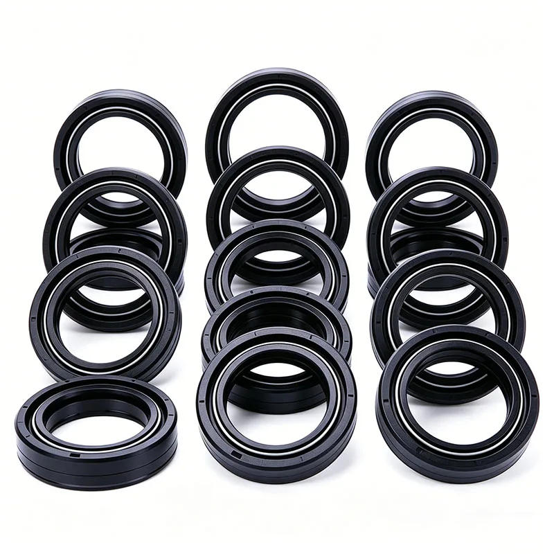Retén de aceite y guardapolvo de horquilla delantera 38x50x10.5 para Kawasaki KX420 KL600 KLR600 KL650 KLR650 KX 420 KL 600 KLR 600 KL 650 KLR 650