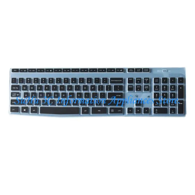

J0MB Keyboard Cover for MK345 K345 Wireless Keyboard Silicone Keyboard Protectors Skin Ergonomic Keyboard Protective