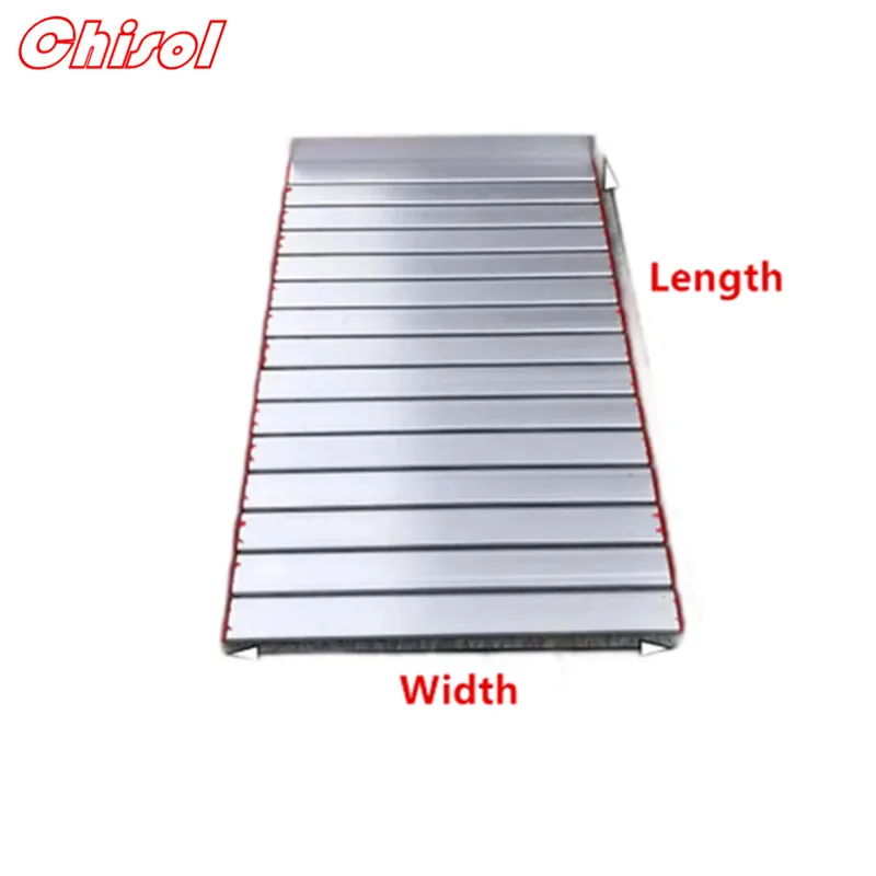 

150x150 150x200 160x180mm CNC Lathe Aluminum Alloy Protective Curtain Machine Tools Accessories Roller Shutter Cover Customized