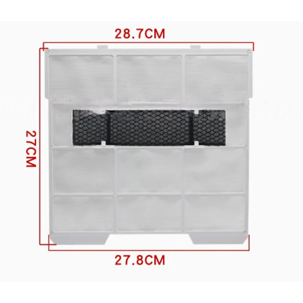 Air Conditioning Filter for Wall Mounted Indoor Unit Compatible with for 1p and 1.5HP AC Systems Dustproof Mesh Screen