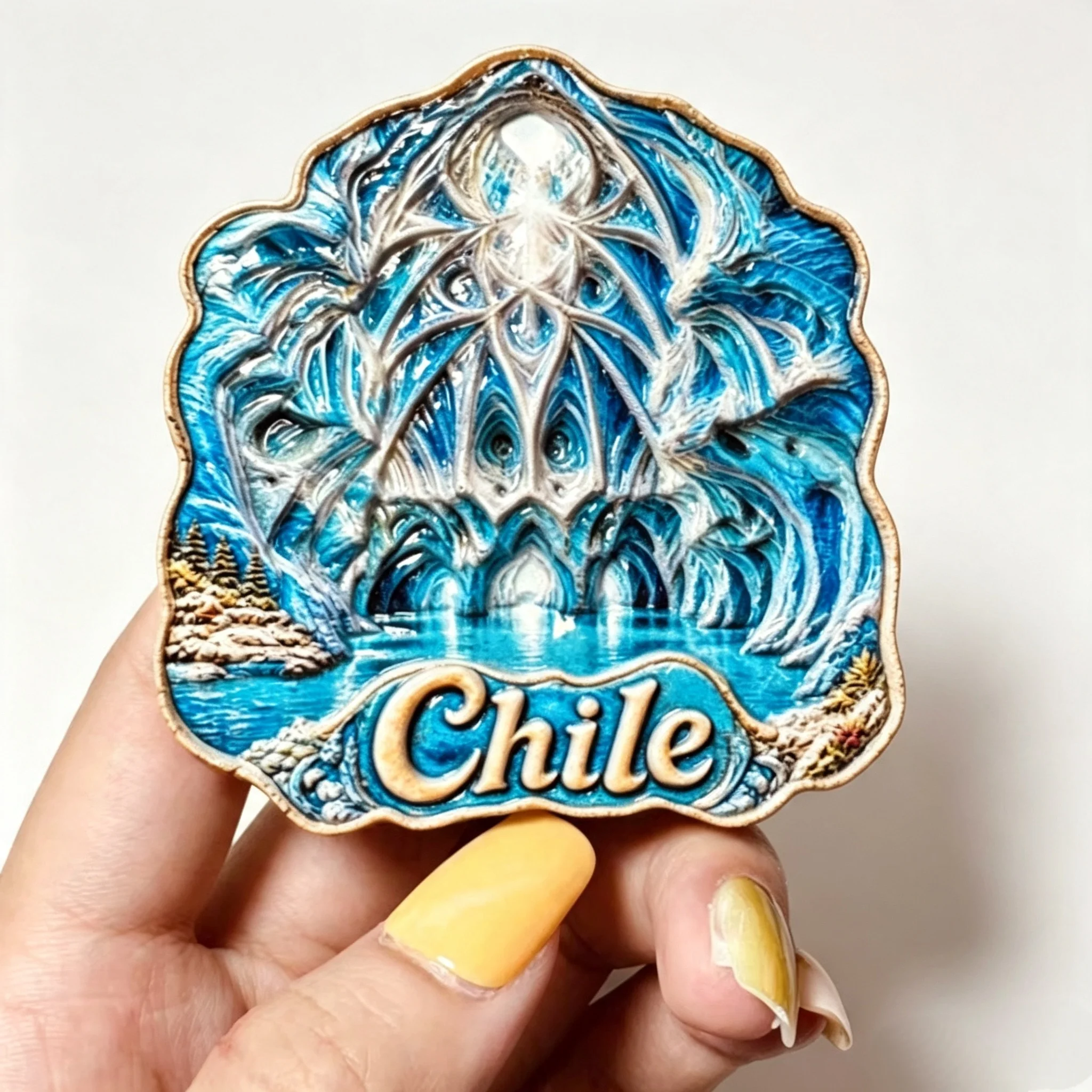 South America  Chile  3D Fridge Magnets Tourism Souvenir Refrigerator Magnets Sticker