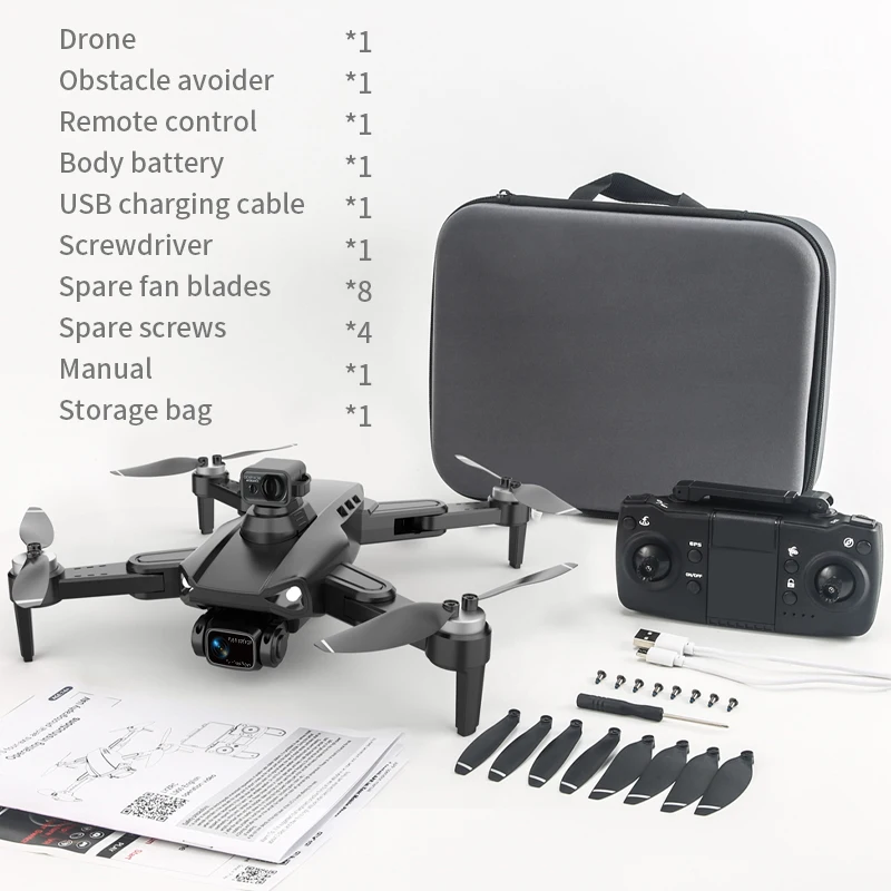 L900/L200 Pro MAX Professional Drone With 4K Camera WIFI Brushless 360° Obstacle Avoidance Optical Flow FPV Quadcopter RC Drones