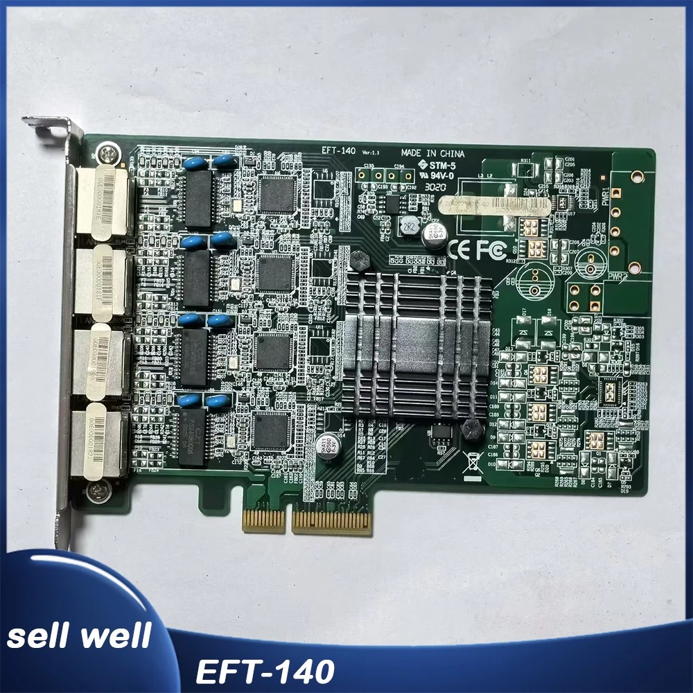 

For in-tel Gigabit net-work card With Four Electrical Ports 82576GB E1G44ET I211 chip EFT-140