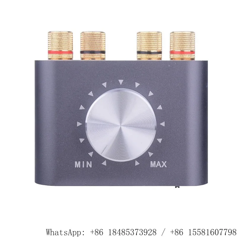 HiFi X25 Bluetooth Audio Power Amplifier 100W Portable Headphone Amp DC 12-24V Stereo Sound Amplifier Module