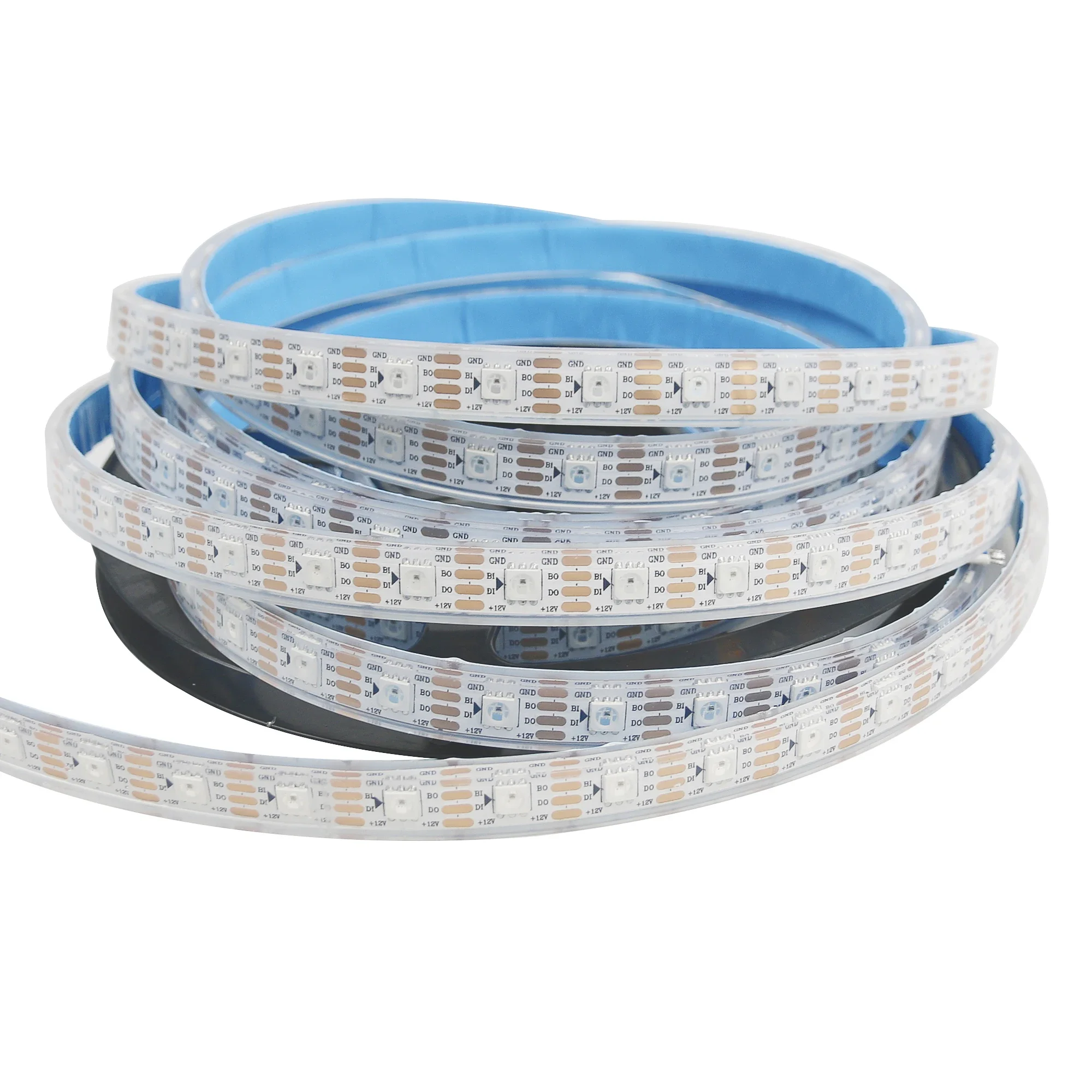 Luzes de tira IP20 IP68 WS2815 60LEDs para decoração de iluminação de teto de casa
