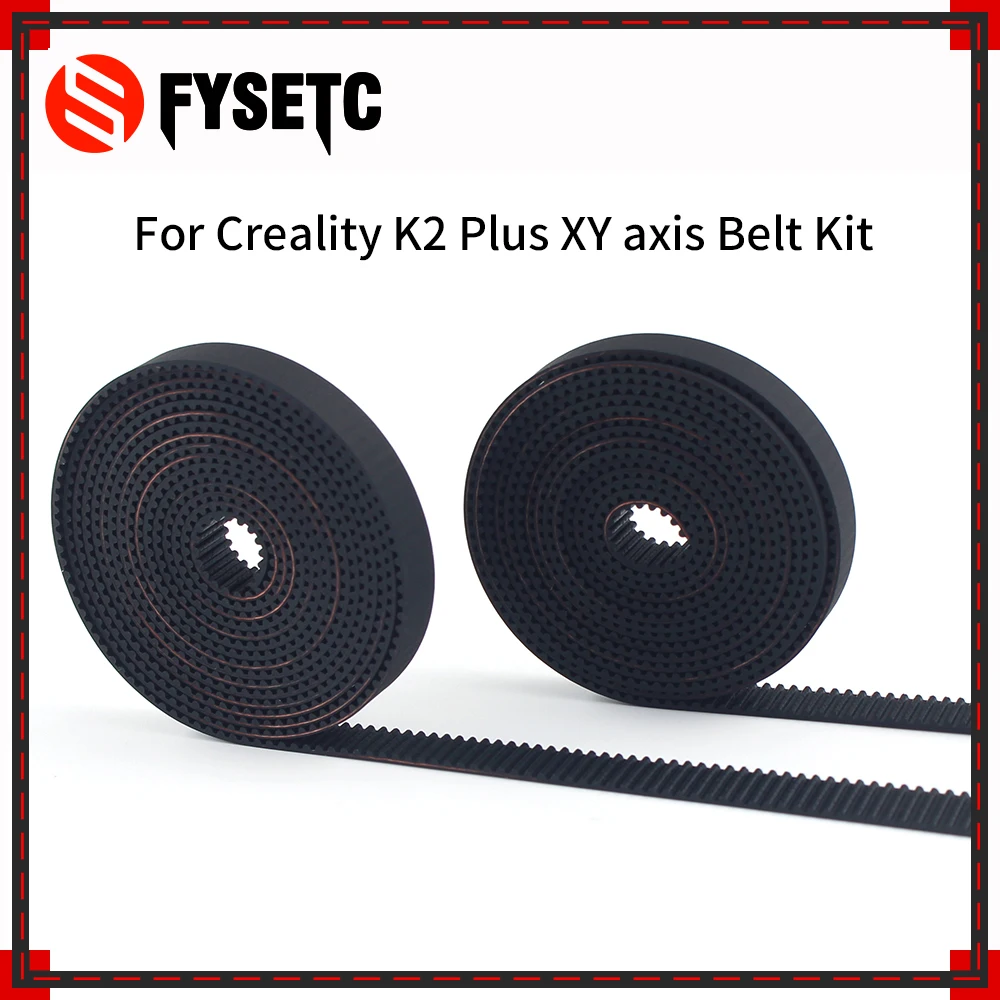 

Комплект ремня оси XY для Creality K2 Plus, высокая скорость передачи для аксессуаров для 3D-принтеров Creality