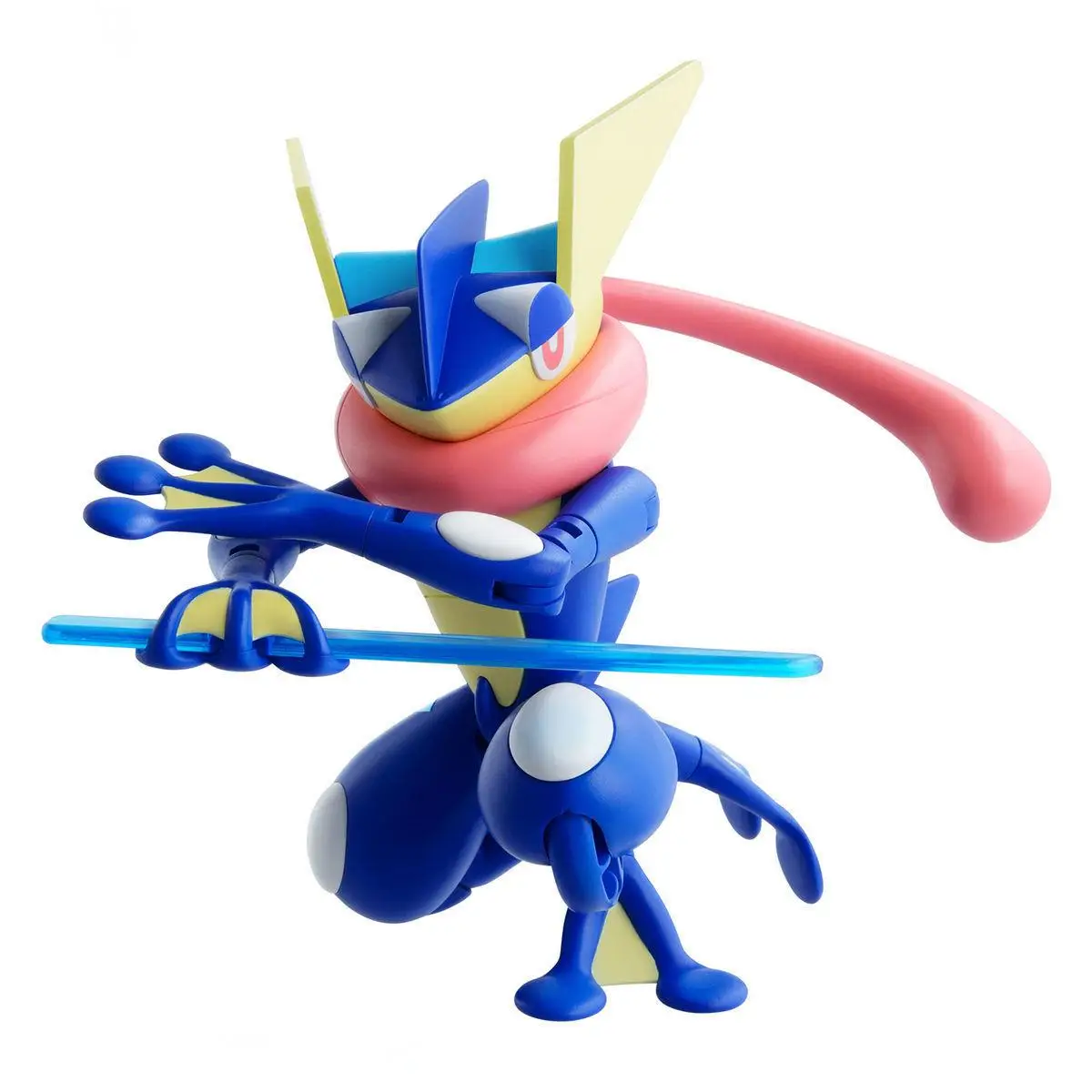 Bandai Original Pokemon ​​​​Greninja​​ Anime Action Figure Assembly Model Toys Collectible Model Ornaments Gift for Children