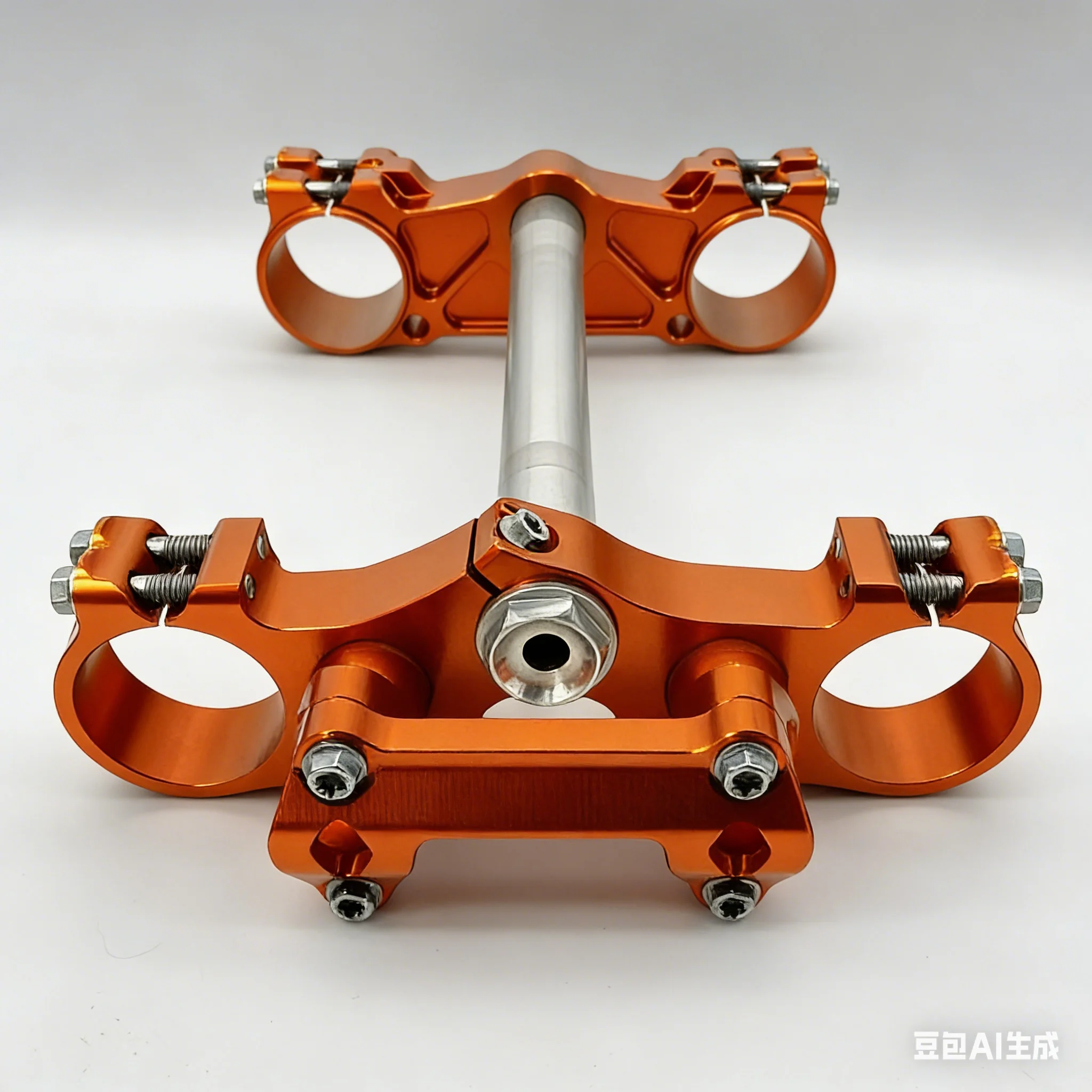 Custom High Quality Billet Aluminum Alloy Triple Clamps for Motorcycle Road Dirt Bike Racing Retrofit/Upgrade for