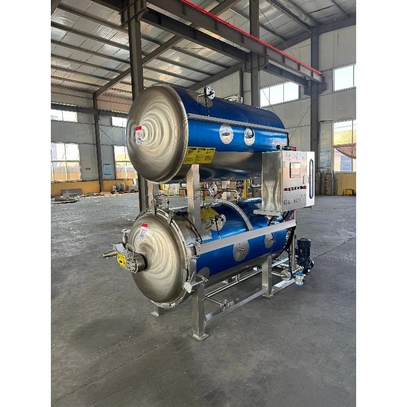 Counter-pressure Sterilization Pot, Suitable for Glass Bottles and Vacuum Bags, Sterilization Equipment for Rice Dumpling Sauce