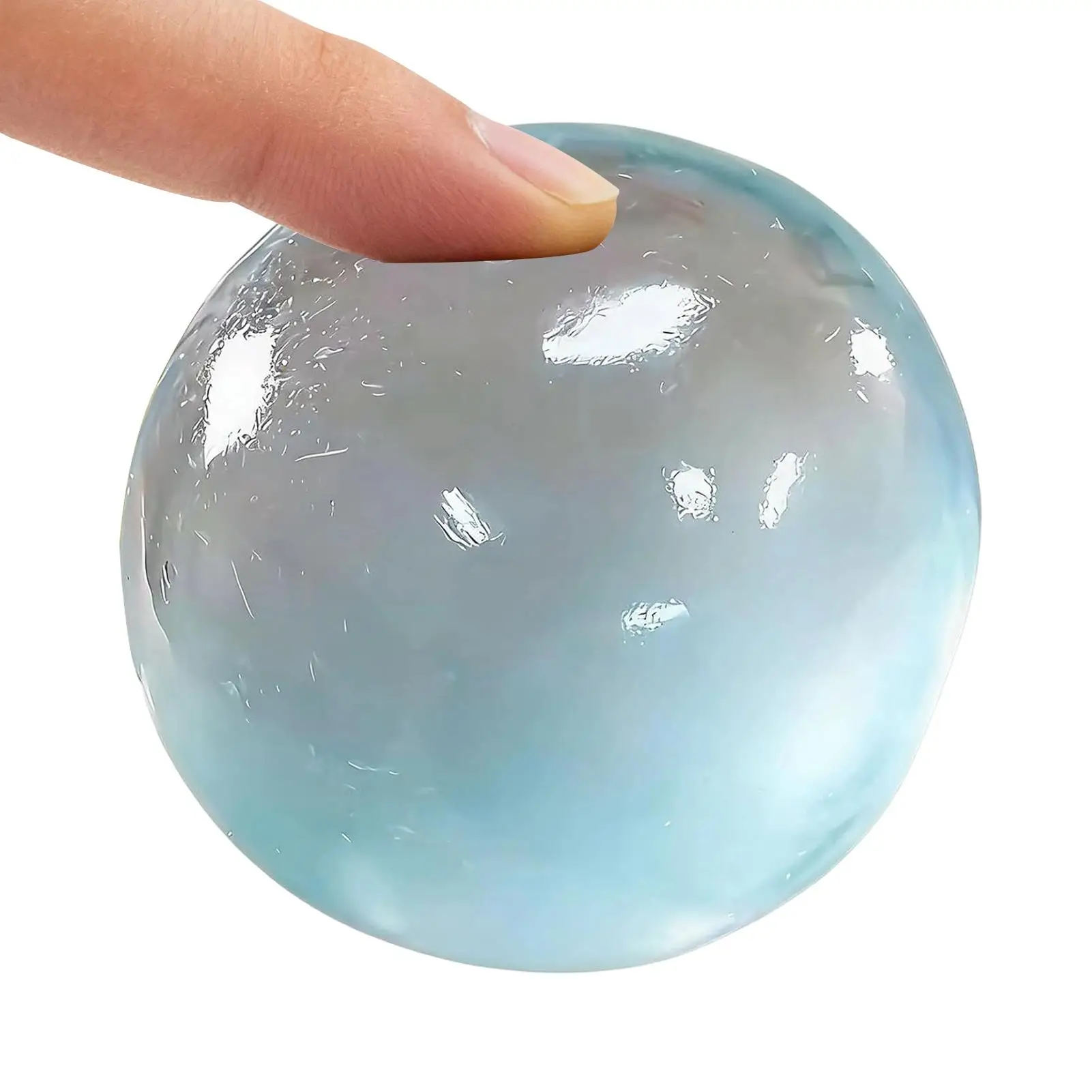 Hot Saleing Squishy Stress Balls Sensory Ball Slow Rise Squishy Transparent Ball For Adults Hand Exercise Squeeze toy Gifts