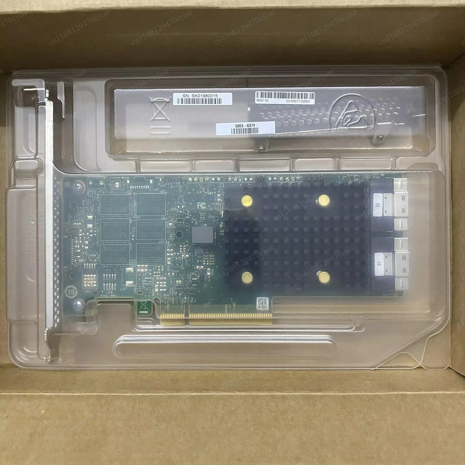 RAID HBA 9500-16i Tri-Mode Storage Controller - 16-Port SAS 12Gb/s SATA 6Gb/s PCIe 4.0 Adapter
