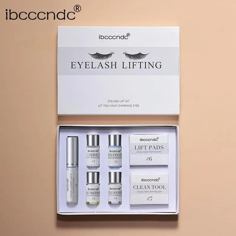 Ibcccndc Lash Lift Perming Eyelash Extension kitEyelash Lotion Eyelash Eyelash Lasting Curling Perm Perm Tool Long Silicone