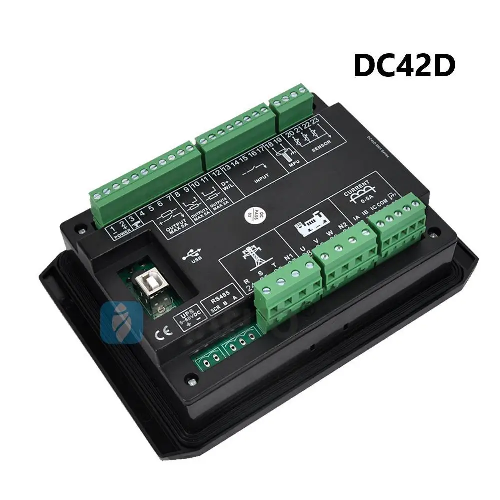 Mebay DC40D/DC42D/DC42DR MK4 Genset Controller AMF Auto Start LCD Display 8-36VDC CE Certified Fast Ship