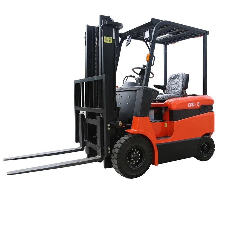 

Hot Sell Rough Terrain 48V Electric Compact Mini Forklift Truck With Forged Pallet Solid Tyre Side Shift Price