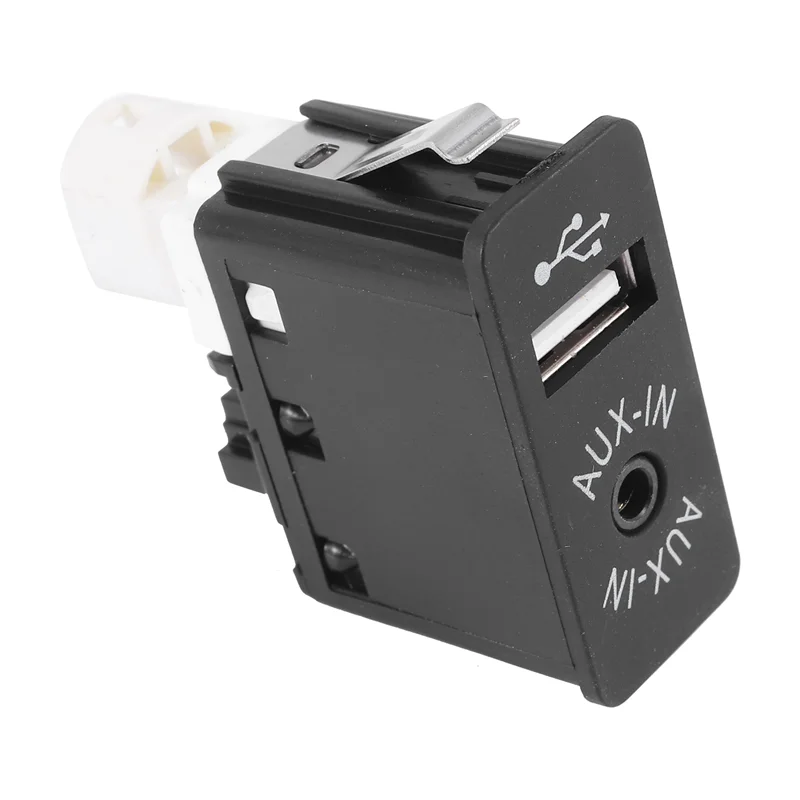 A09E-Car USB AUX في المكونات مساعد المدخلات محول مأخذ التوصيل لسيارات BMW E81 E87 E90 F10 F12 E70 X4 X5 X6