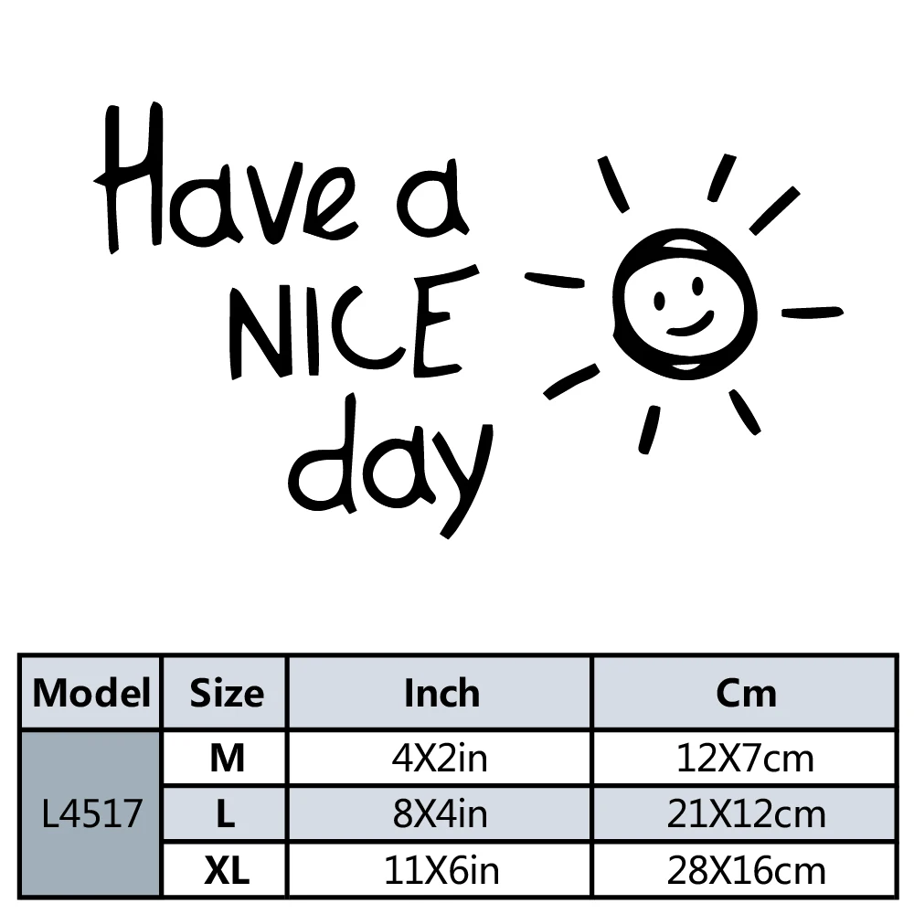 New Have A Nice Day Car Stickers And Decals For Jeep Sticker Large Vinyl Military Hood Graphic Body Fits Most Vehicles