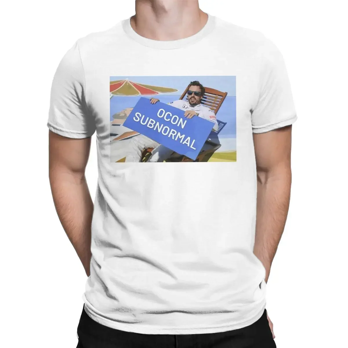 Short Sleeve T Shirt Crewneck Clothes Gift Idea Men's T-Shirts Fernando Alonso Funny Cotton Tees oversized t shirt  harajuku