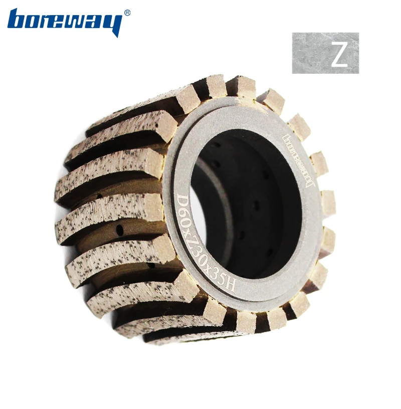 

Boreway 1PC Z30*35mm Diamond Grinding Router Bit Portable Grinding Wheels For CNC Machine Stone Marble Granite Synthetic Quartz