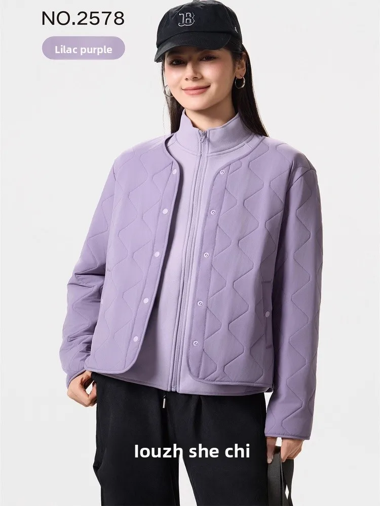 

Thiened шерстяное женское пальто, круглое двустороннее пальто, весна-осень-зима, новая футболка, тонкая хлопковая верхняя одежда