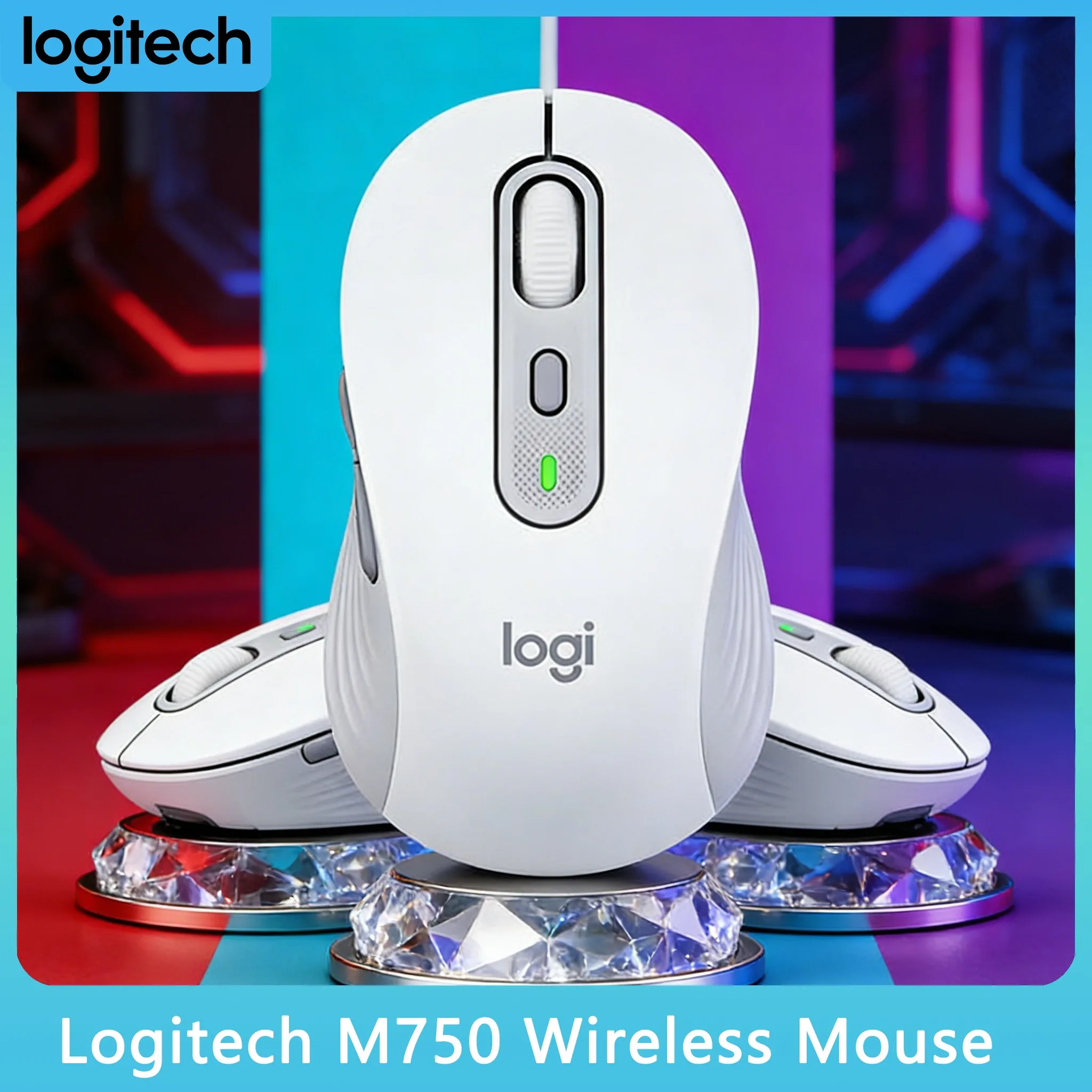 

Усовершенствованное оптическое отслеживание: беспроводная мышь Logitech M750