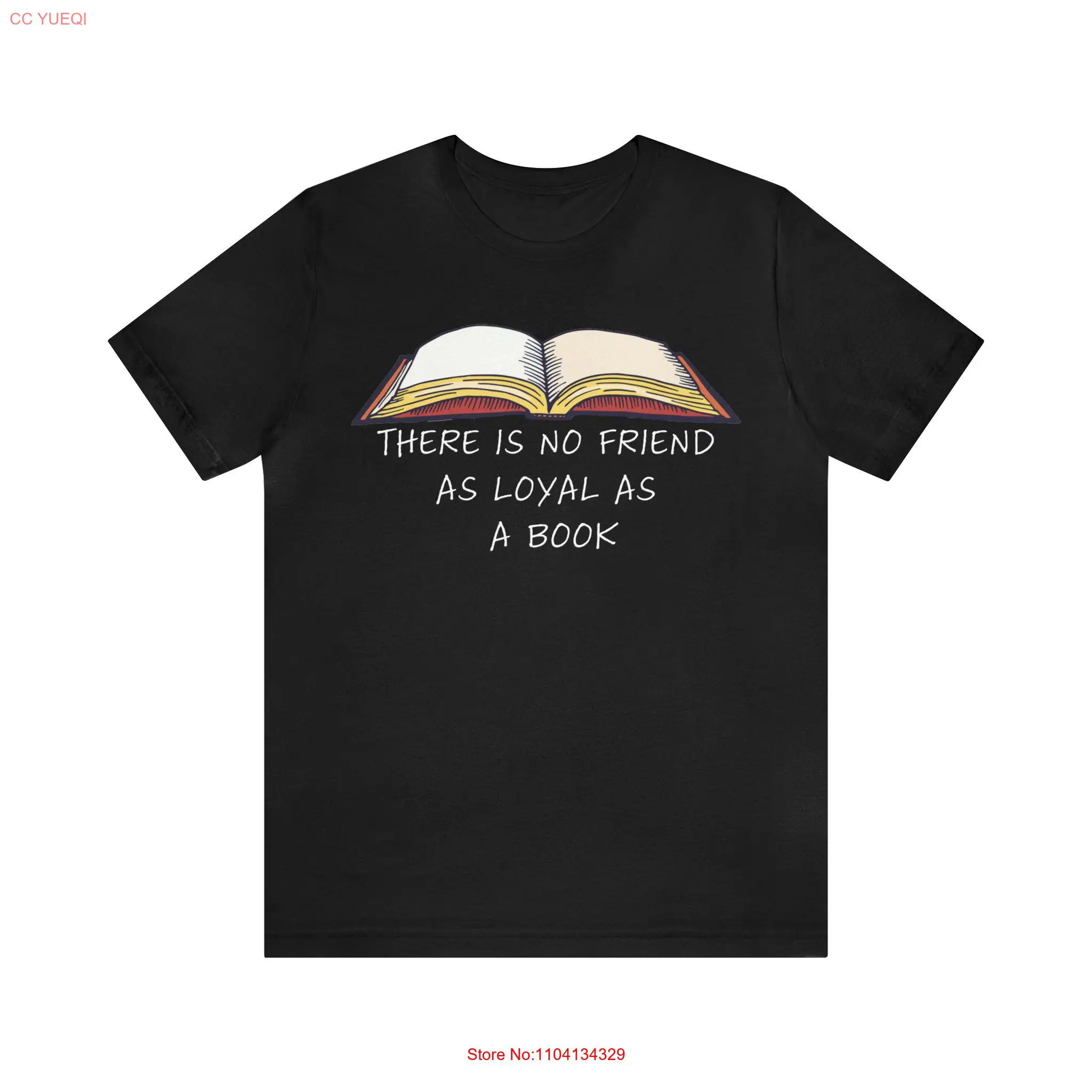 No amigo es como leal un libro Hemingway Jersey camiseta manga larga o corta