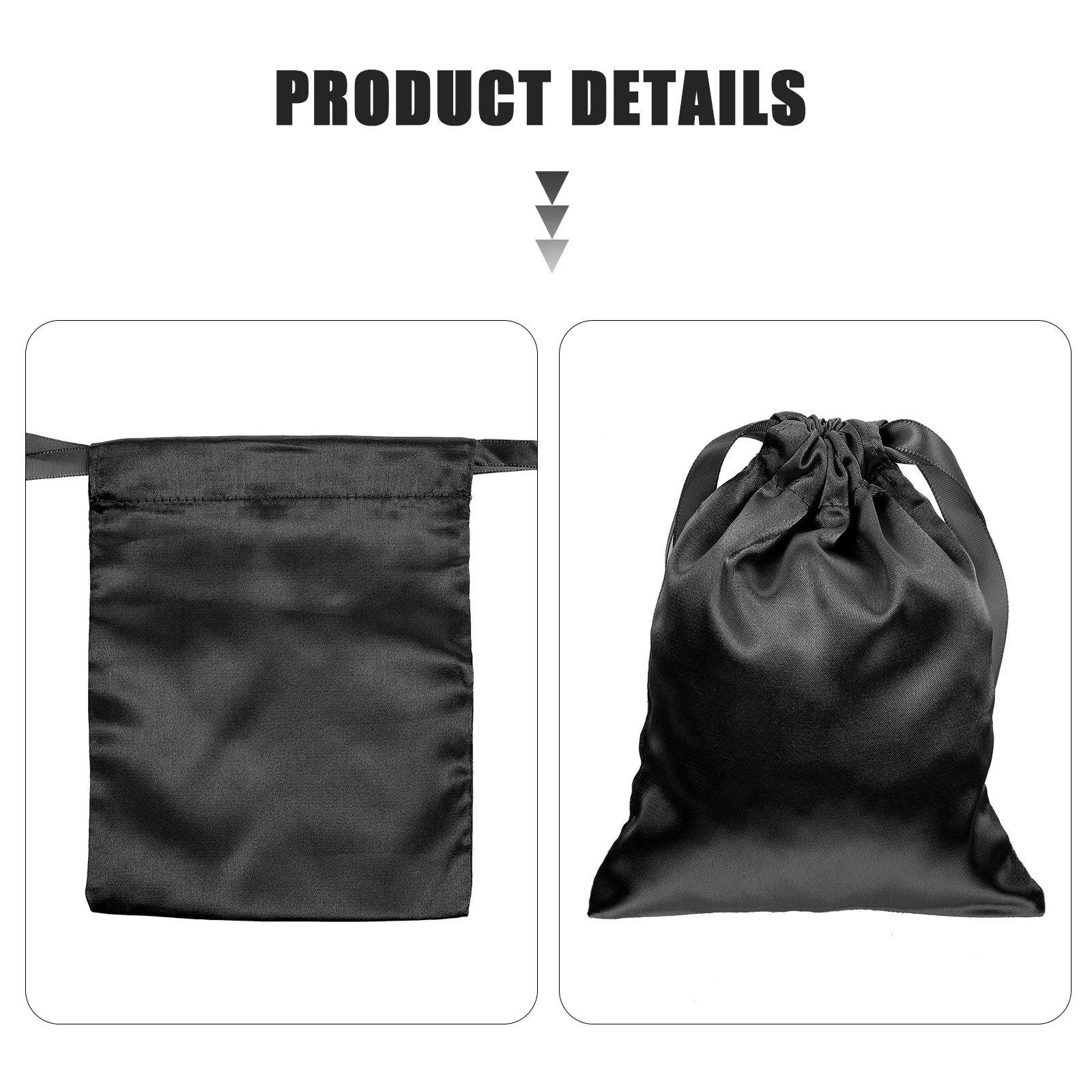 

5 шт. сумки для ювелирных изделий, легкие мешочки на шнурке для подарочной упаковки, органайзер для путешествий, многоразовые полиэстеровые мешочки