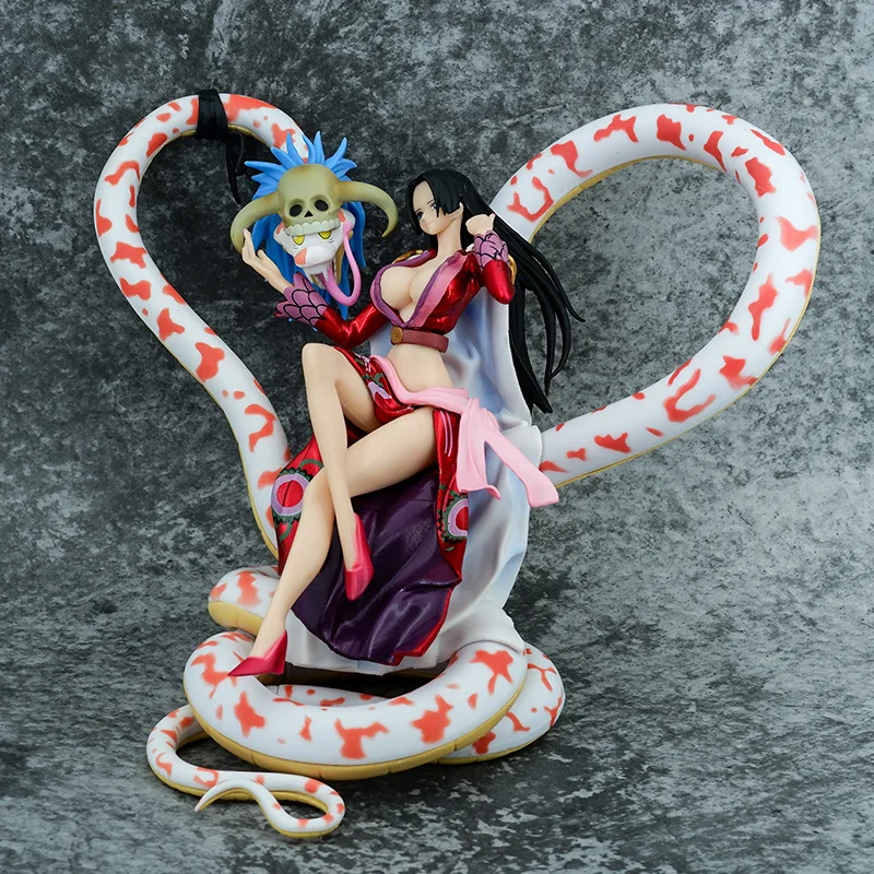 Anime One Piece Ritratto dei Pirati Boa Hancock 15° Anniversario Ver. Action Figure in PVC Modello Ragazze sexy Statua Giocattoli Regali per bambole