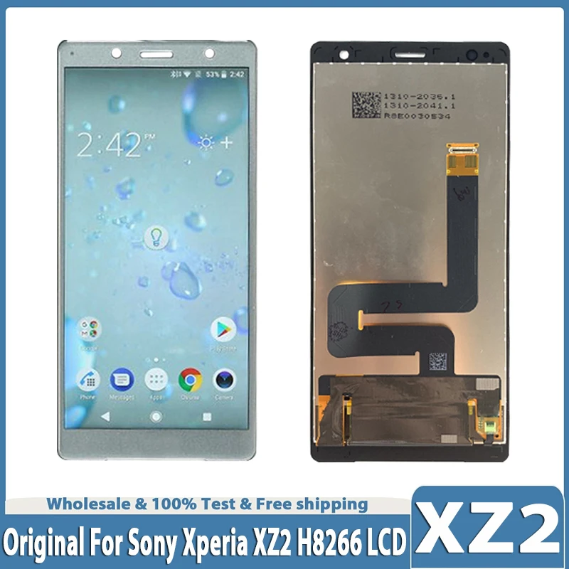 شاشة 5.7 بوصة لهاتف Sony Xperia XZ2 شاشة LCD تعمل باللمس محول الأرقام الجمعية لسوني XZ2 شاشة LCD H8266 H8216 H8296 H8276 #1
