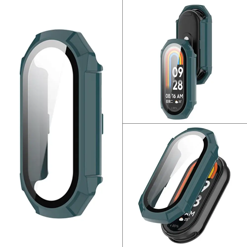 Bracelet Shell &Film Integrated Cover for xiaomi Mi Band 9/for Mi Band 9 NFC/for Mi Band 9 Ceramic Special Edition