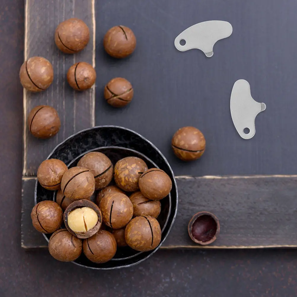 20Pcs Heavy Duty Iron Nut Opener Compact Manual Cracker for Macadamia Walnuts Hazelnuts Chestnuts Home Kitchen Snack Sheller view 2