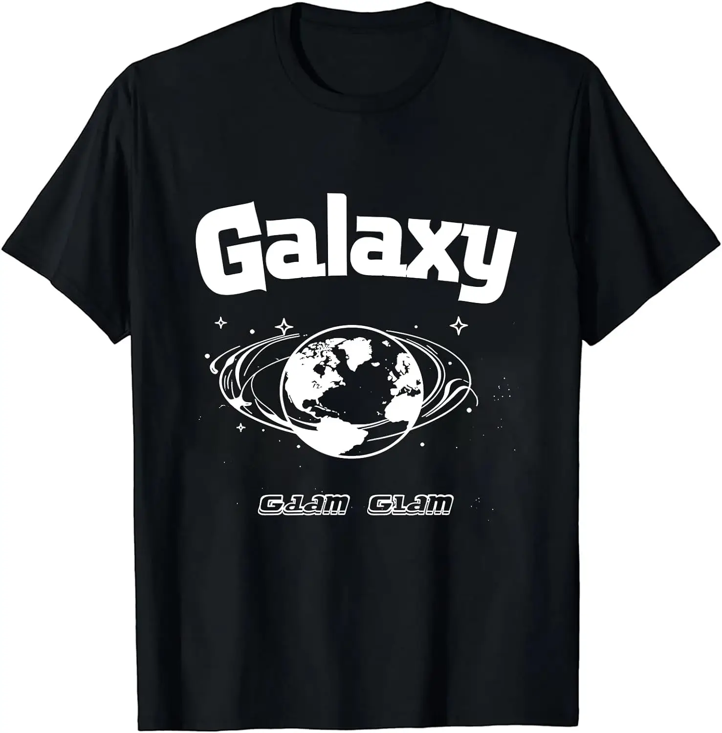 

Мужская футболка Galaxy в стиле ретро, черная Подарочная футболка