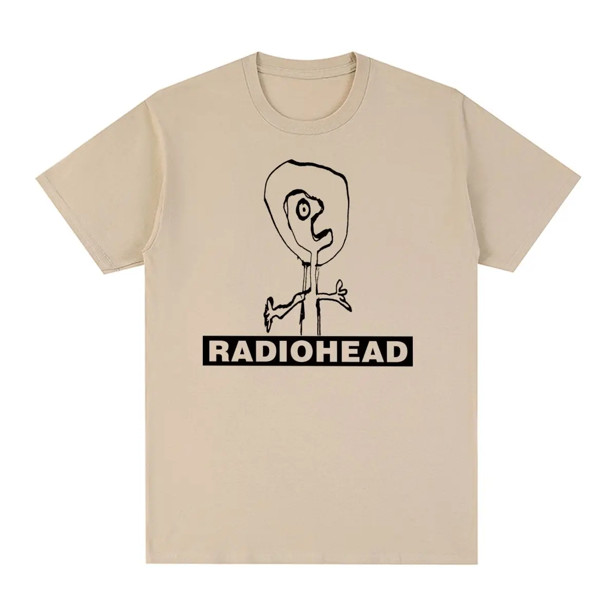 Radiohead vintage camiseta clássico américa do norte tour rock boy camisas hombre hip hop camisa masculina nova camiseta das mulheres topos