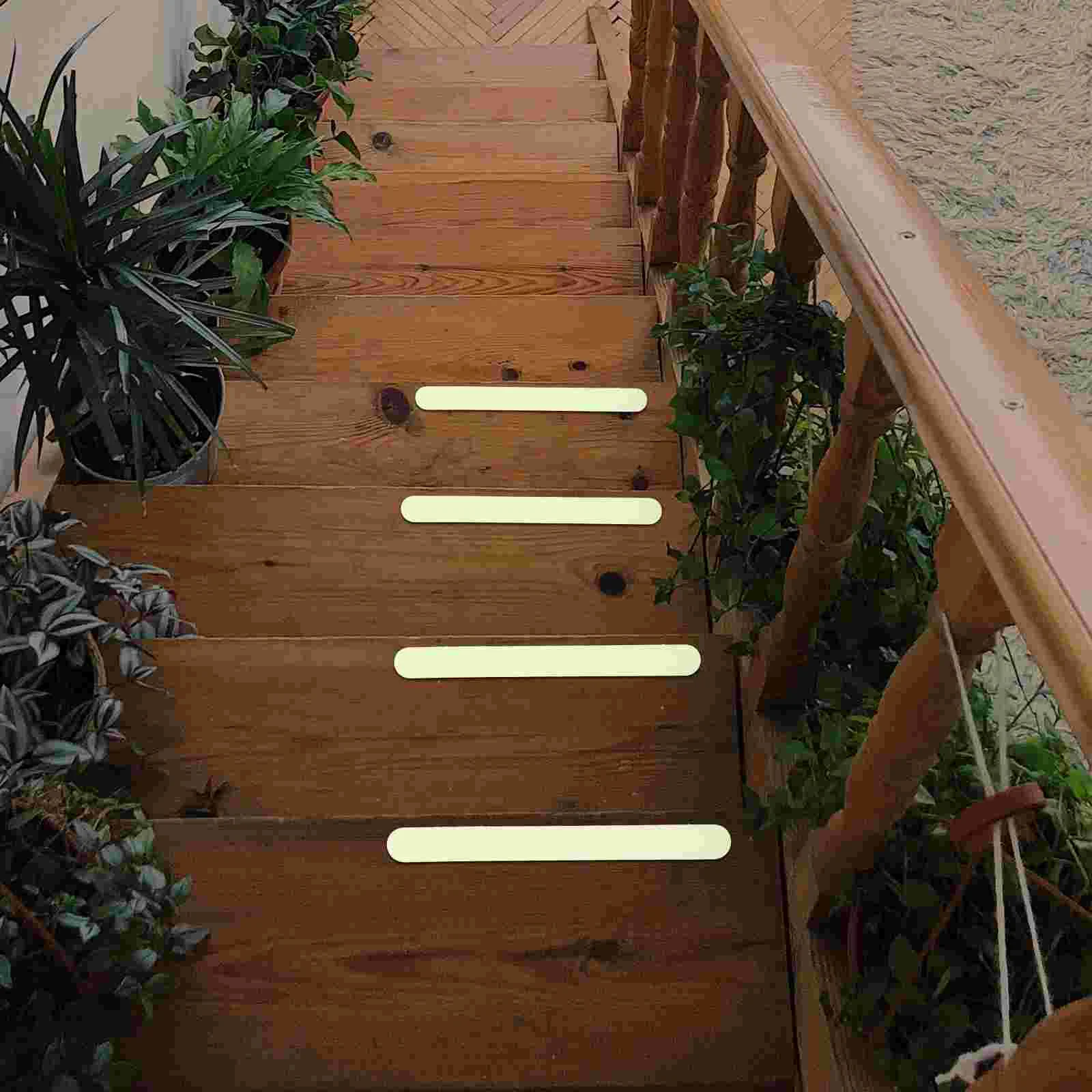 Outdoor Stair Treads Convenient Non-skid Stairs Strips Non-slipping Stickers Bathroom Anti Skid Stickers for Stair Steps Grip