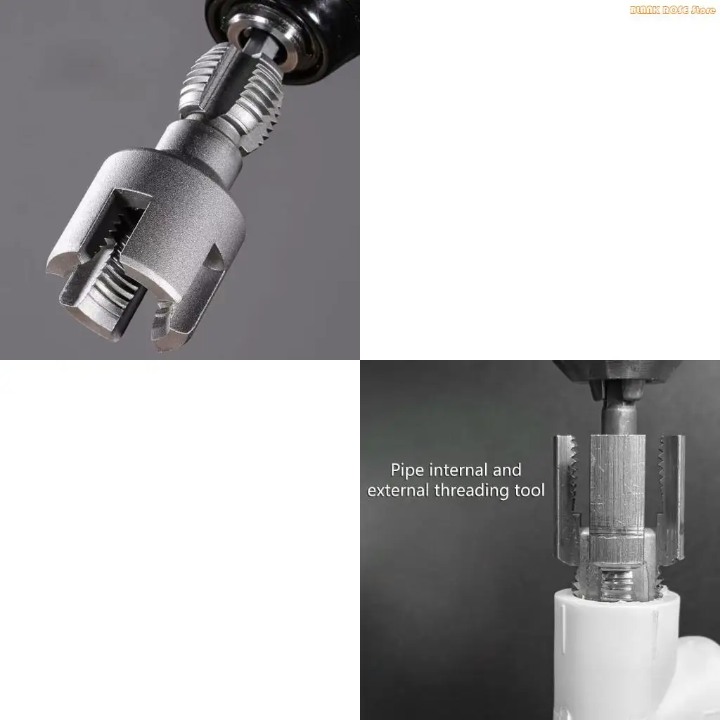 

K1AE Electric Drill Pvc Pipe Threader PVC Thread Maker Tool PVC Thread Maker Tool