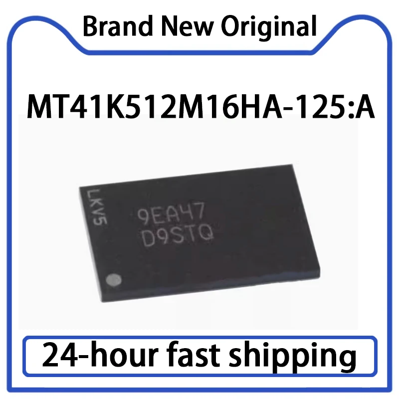 1PCS MT41K512M16HA-125:A Silk Screen D9STQ BGA-96 New Memory Chip Stock Original