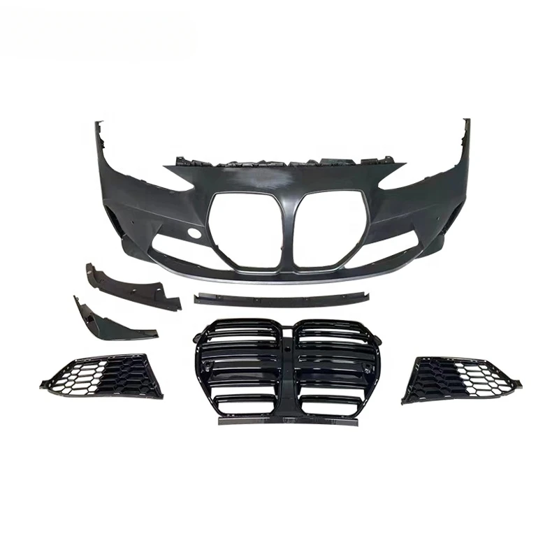 

For BMW 4 Series G22 Modified M4 style front bumper with grill for BMW Body kit car bumper M4 2020 2021 2022