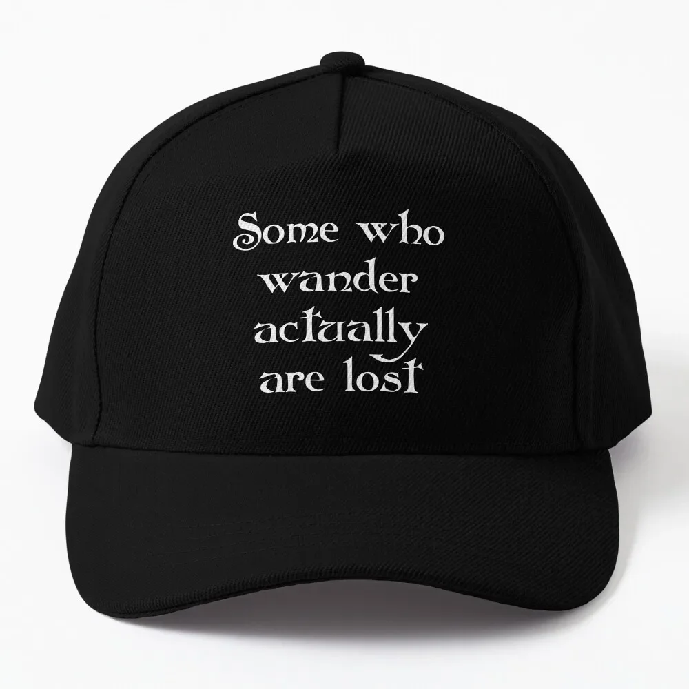 Some Who Wander Actually Are Lost Baseball Cap Trucker Cap Snap Back Hat Sports Caps Beach Bag Caps For Men Women'S