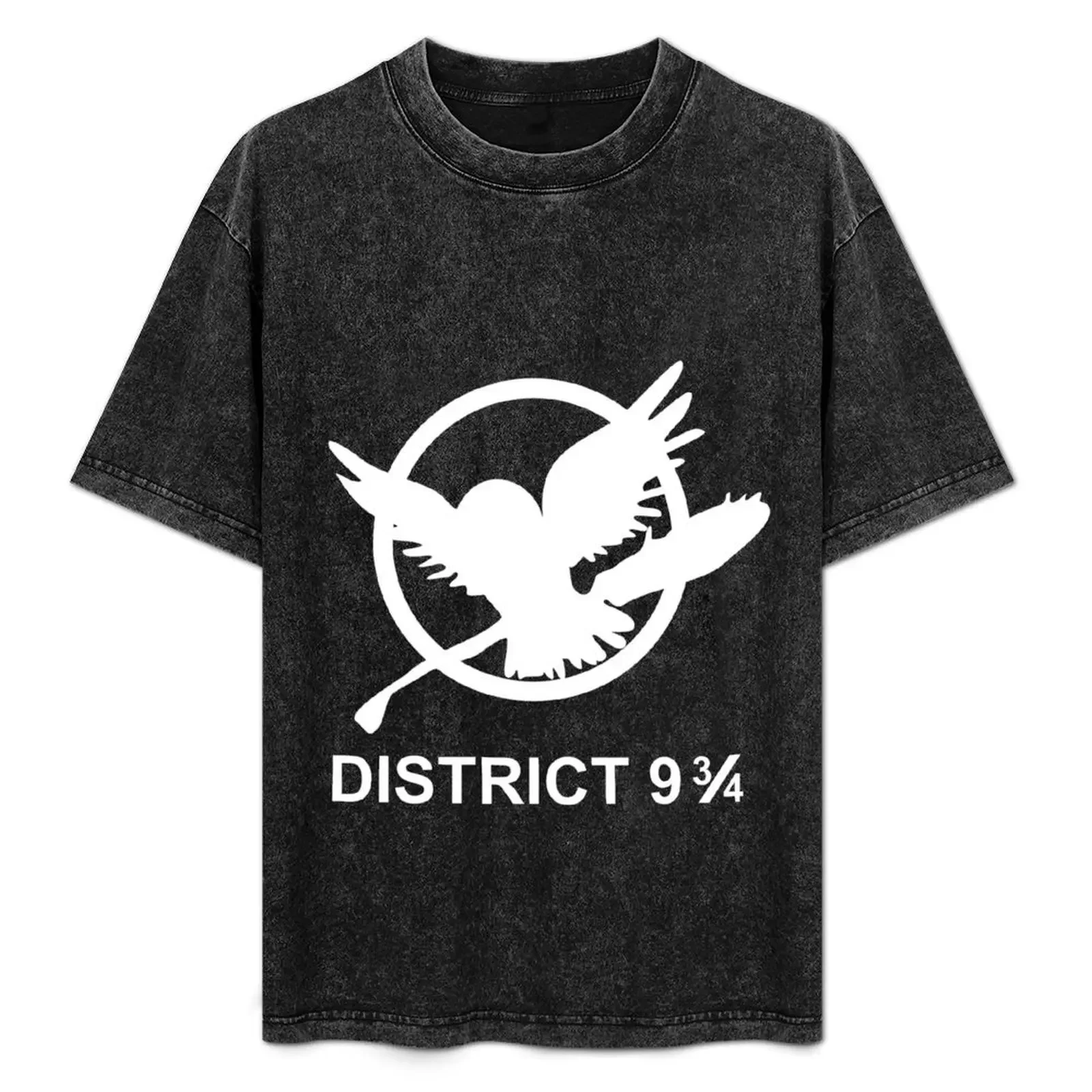 

District 9 3/4 T-Shirt t shirts for man pack cotton man t shirt luxury man t shirts for men mens graphic shirts T-Shirt