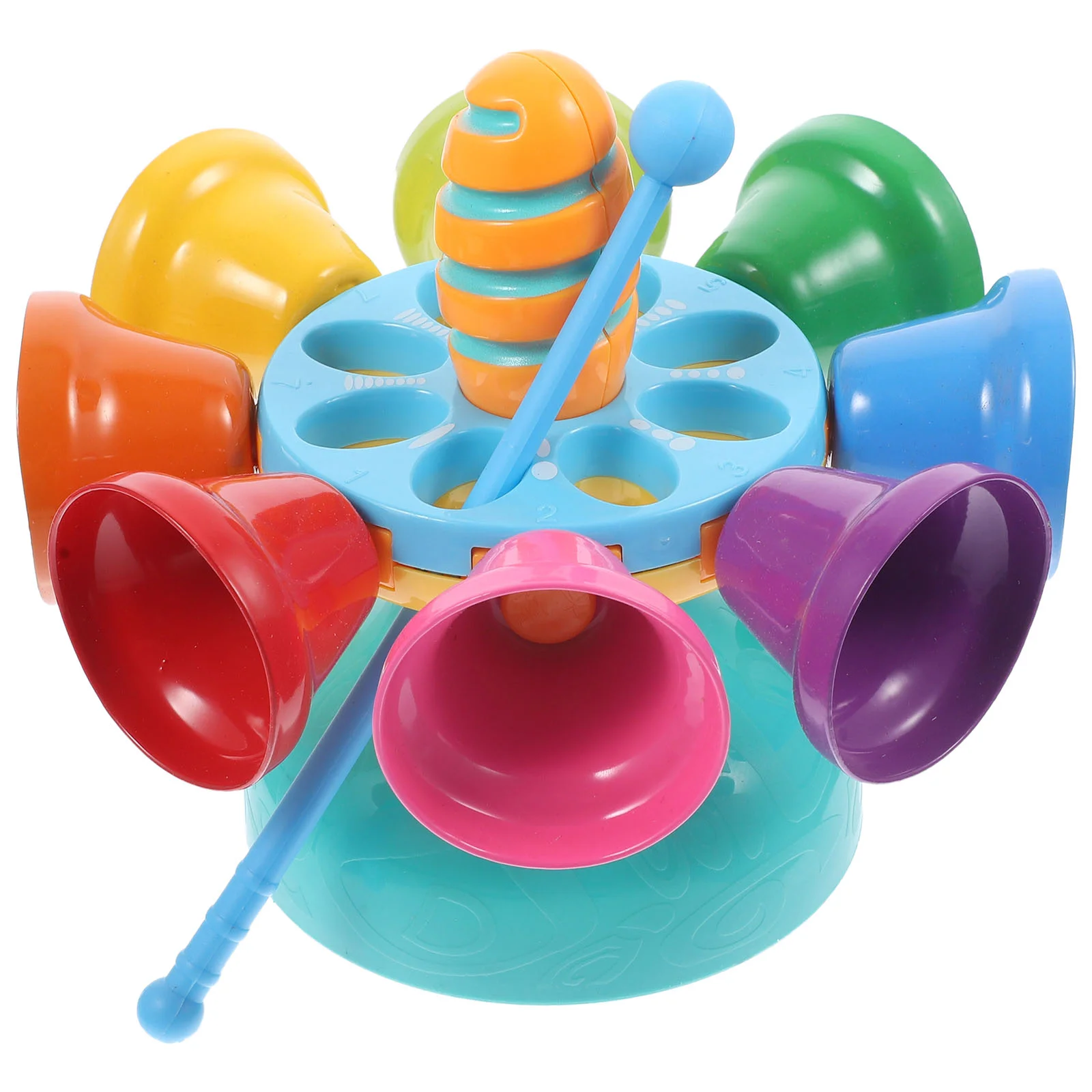 

Rotating Bell Instrument Children’s Toys Music Education Percussion Baby Musical Preschool Steel Sheet Rhythm Kids