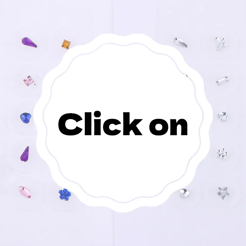 10 قطعة حجر الراين الموضة الغريبة الملونة الماس الأذن نقطة ملصقات الأذن ضغط عصا الوخز بالإبر الأذن الأذن ملصق تدليك