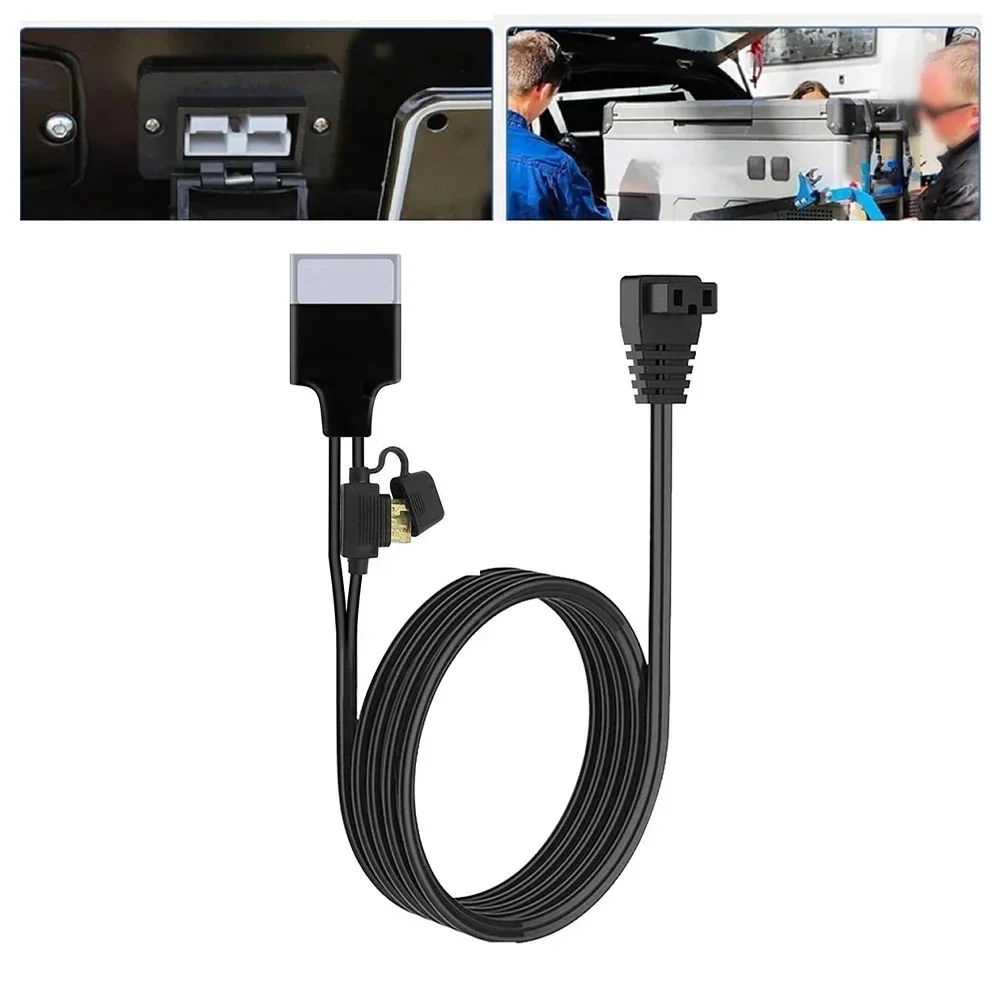 For Anderson SB50 Series Fridge Cable DC Power Cord Cable Camping Travel Flush Mount Design Over-current Protection