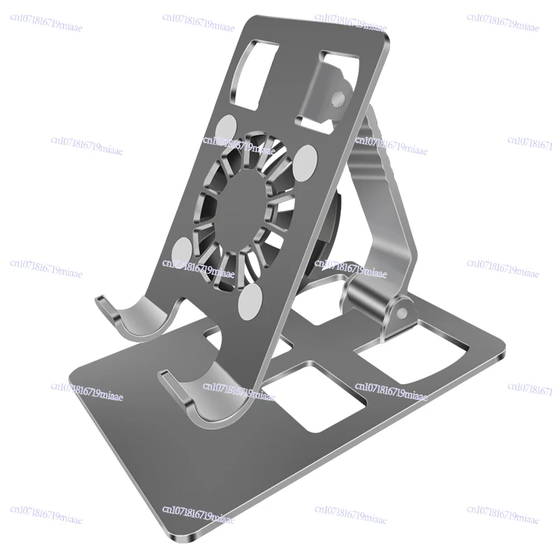 

Mobile phone tablet aluminum alloy bracket radiator, metal ipad desktop phone support bracket