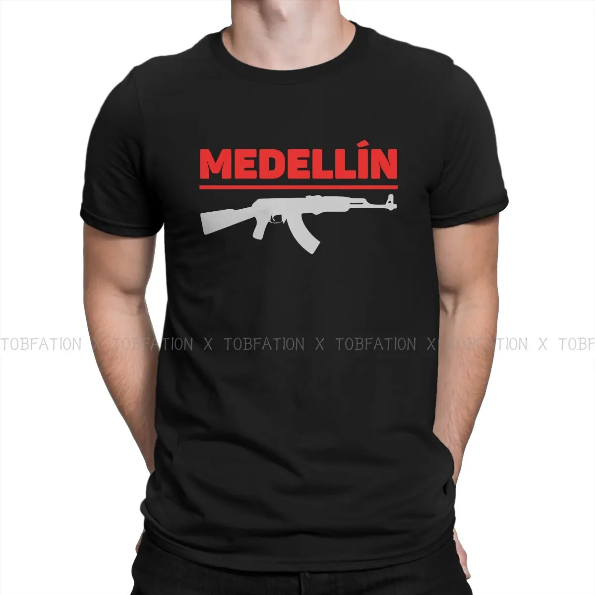 Narcos Crime TV Pablo Escobar Men's TShirt Medellin  Fashion T Shirt Graphic Sweatshirts New Trend