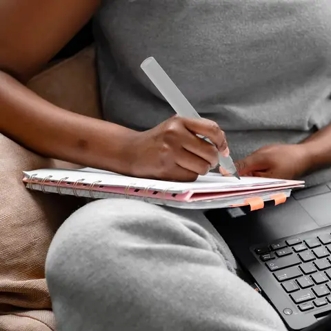 6 st icke-vässande bläckfria pennor plast lättviktiga skiss- och målningsverktyg för studenter kalligrafi 6 best sales icke-vässande penna - №5