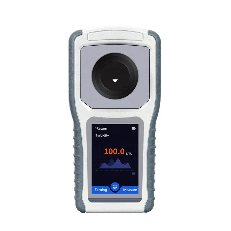 

Hand-held Turbidity Meter Portable Detector 0-300PCU High Precision Instant Detection Drinking Water Sewage Aquaculture 1 Year