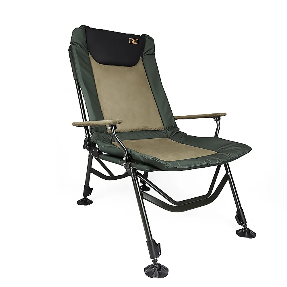 Wholesale Custom Modern Wrought Iron Folding Chair Bed - Eco-Friendly Portable Hotel And Outdoor Chair For Fishing, Camping, Gym