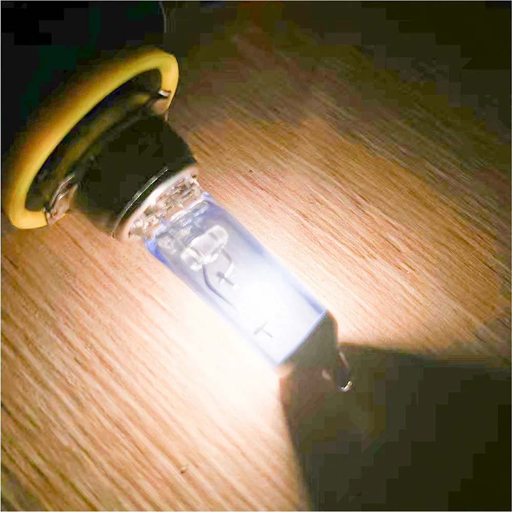 ALKOREY 2 ชิ้น 12 โวลต์ 55 วัตต์ H11 หลอดฮาโลเจน 5000 พันแก้วควอตซ์รถหมอกอัตโนมัติหลอดไฟฮาโลเจนไฟหน้าหลอดไฟ Super White หมอกไฟ